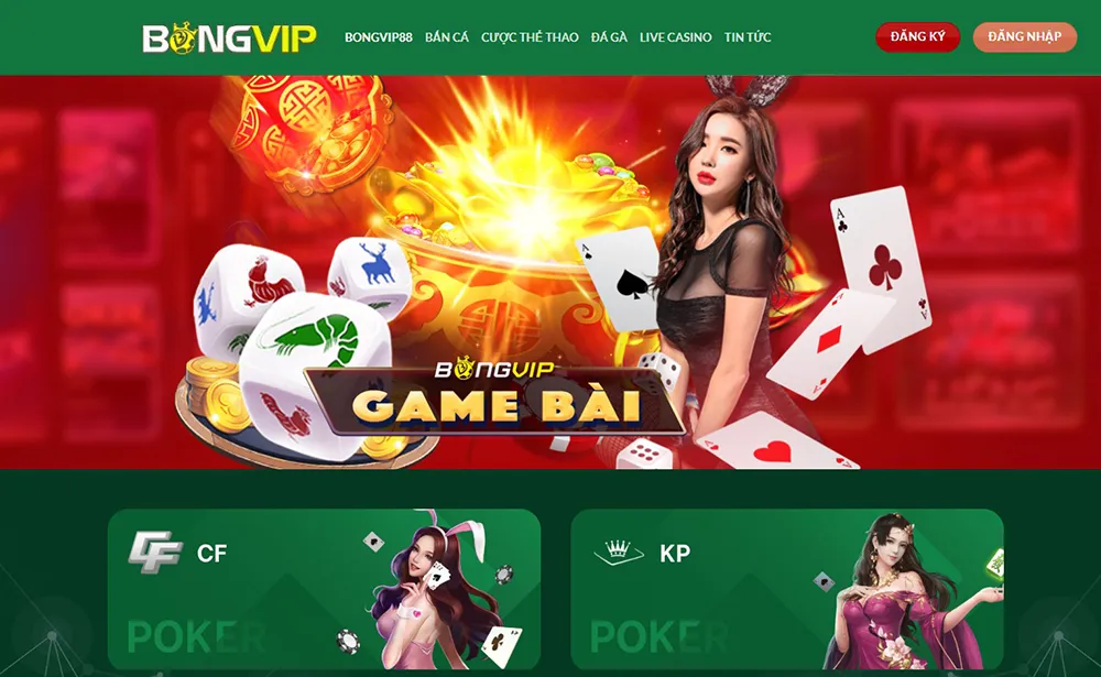 Sảnh game bài trực tuyến, xóc đĩa, tài xỉu, poker, baccarat